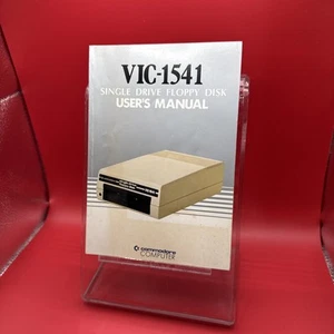 Vintage VIC-1541 Single Drive Floppy Disk User's Manual by Commodore Computer - Picture 1 of 5