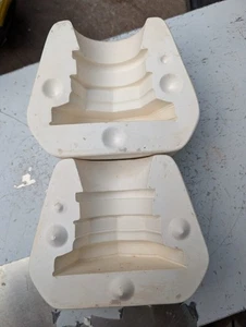 Candelabro votivo vintage molde de cerámica fundido deslizante - Imagen 1 de 4