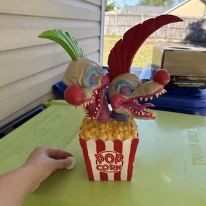 Payasos asesinos del espacio exterior palomitas bebés iluminar estatua espíritu Halloween - Imagen 1 de 13