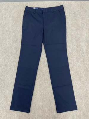 Pantalones de vestir French Toast azul cintura ajustable pierna recta niños talla 16 NUEVO Foto 1 de 4