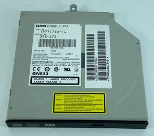 TOSHIBA TECRA A9 IDE DVDRW DRIVE WITH BEZEL P000484240 DV-W28E G8CC0002Y520 - Picture 1 of 1