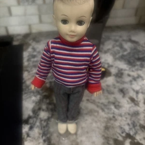 Vintage 10” Vogue Doll Jeff 1950s dressed with shoes sleep eyes B1 - Picture 1 of 7