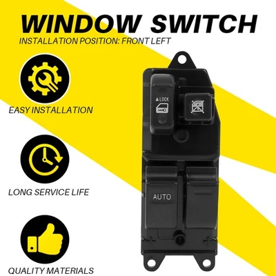 Interruptor mestre de janela de energia elétrica 84808010 para 1999 2000-2003 Toyota Solara H - Imagem 1 de 4