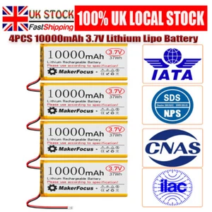 Batteria Lipo Litio 4x10000mAh 3.7V Micro PH2.0 Spina per Scheda UPS Raspberry Pi - Foto 1 di 20