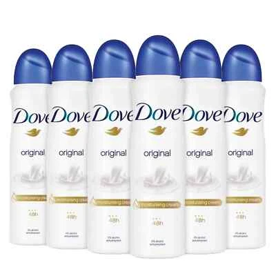 Dove оригинальный антиперспирант дезодорант спрей 250 мл 6 упаковок - Изображение 1 из 4