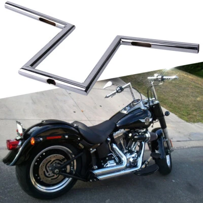 Manillar de 1" de 10" de altura barra Z colgante para Honda Shadow VT 750 1100 Bobber Foto 1 de 4