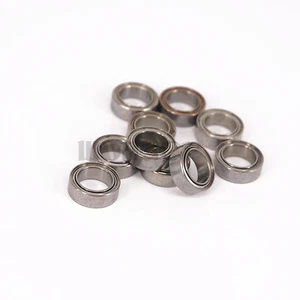 Rodamiento de bolas de ranura profunda de pared delgada R168ZZ 1/4""x3/8""x1/8"" ABEC1 10 piezas - Imagen 1 de 4
