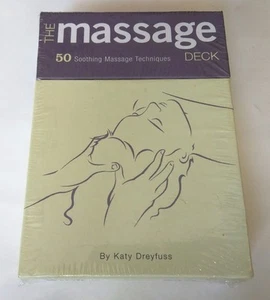 The Massage Deck : 50 Soothing Massage Techniques by Katy Dreyfuss (2003, Cards) - Picture 1 of 4