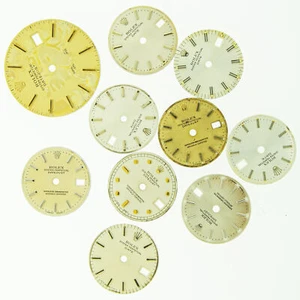 10 X Rolex Datejust Gold Silver Dial 6917, 69173 26-36MM 3135 2030 2135 - LTD-07 - Picture 1 of 11