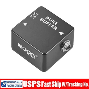 Genuine Mosky Pure Buffer Guitar Effect Pedal Mini Size 1/4" Input Output Jack - Picture 1 of 7