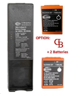 HBC BA225030 x2 pcs + CHARGEUR HBC QD109300   HBC Radiomatic Original - Bild 1 von 1