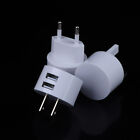 1Pc 5V 2.1A Dual USB Charger EU UK US Plug Quick Charger Mini Adapter For Phone
