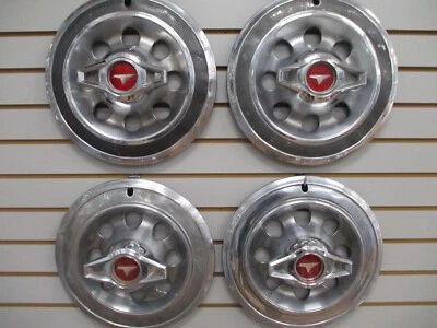 1965 BUICK SPECIAL SKYLARK Spinner Wheel Cover Hubcaps OEM SET 65 - Image 1 of 4
