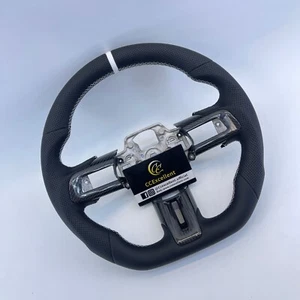 For Ford Mustang 2018-2023 Shelby GT350/GT350R real carbon fiber steering wheel - Picture 1 of 8