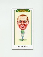#TN03133 WALTER HAGEN British Golf Legends Trade Card