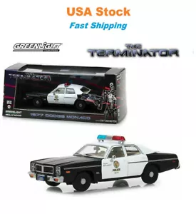 1977 Dodge Monaco Metropolitan Police "The Terminator" Greenlight Diecast 1:43 - Picture 1 of 12