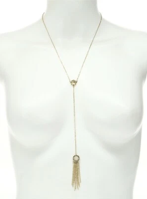 Collar Colgante Oro Rebecca Minkoff "Caged Stud" $68 Foto 1 de 3