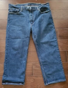 SIEHE BESCHREIBUNG!! Levis 514 Herren Jeans 40x24 Classic Straight Leg Blau Denim Dark Wash - Bild 1 von 12