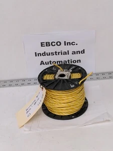 TENNESSEE WIRE AND CABLE YELLOW AND WHITE 205' #10 AWG, STRANDED MTW - Picture 1 of 8