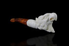 Eagle Head Meerschaum Pipe Tobacco Hand Carved Smoking Pfeife ??? With Case