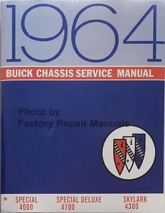 1964 Buick Skylark Special Sportwagon Factory Service Manual Shop Repair Reprint - Bild 1 von 2