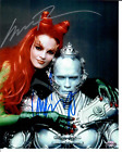 Photo signée 8 x 10 Uma Thurman Arnold Schwarzenegger COA TTM Seal 23G01223