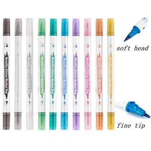 Temporary Tattoos Stencils 10 Assorted Colors Body Markers+131 Tattoo Stencils - Picture 1 of 6