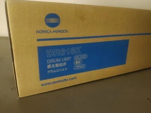 Genuine OEM Konica Minolta DR618K ACV8-0RE Drum Unit BLACK - Afbeelding 1 van 4