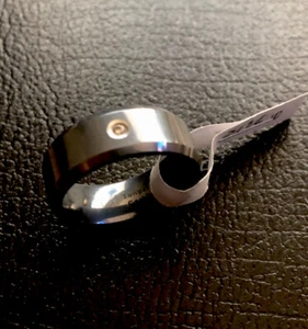 Wolfram 8 mm Ehering Größe 10 - Beschreibung lesen! - Bild 1 von 2