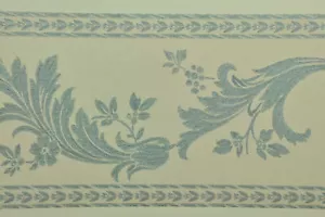 Wall Border Satin blue and pale medalian 336B39106 - Picture 1 of 2