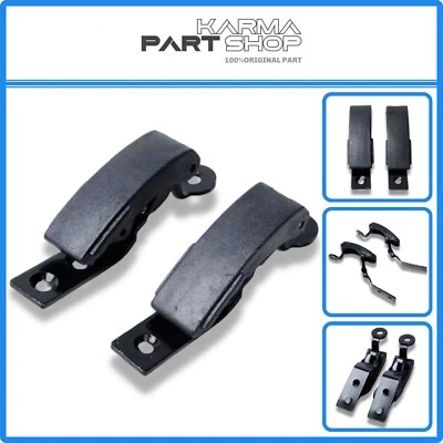 Par de bisagras de bloqueo de ventana de cuarto aptas para Daihatsu Rocky Feroza Fourtrak Sportrak Foto 1 de 4