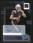 2022 Clearly Donruss Clearly Rated Rookie Autographs #79 Bailey Zappe Auto