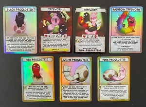 Encuadernación de Isaac Cuatro Almas Lámina Holográfica Edén Hinchazón Tenia Tarjetas Promocionales NUEVO - Imagen 1 de 10