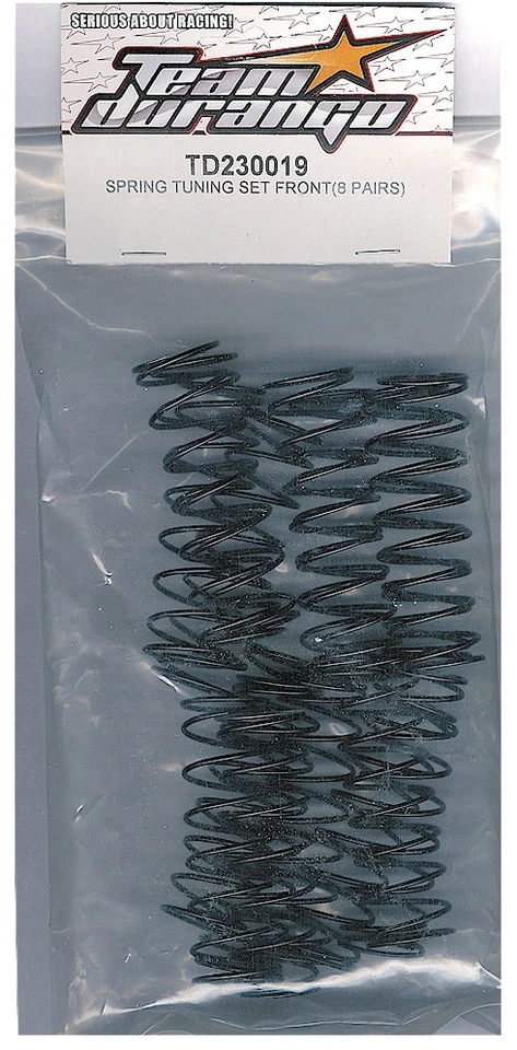 Team Durango TD230019 Spring Tuning Set DNX408 DEX408T 1/8 Buggy Truggy Front 8p - Image 1 of 1