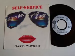 SELF-SERVICE: Elle a des eyes d'ange / Poetry in motion 7" 45T French AZ/1 907 - Bild 1 von 2