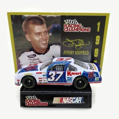 Car #37 Jeremy Mayfield RC Cola K Mart Ford Racing Champions 1997 1:64 Loose Foto 1 de 4