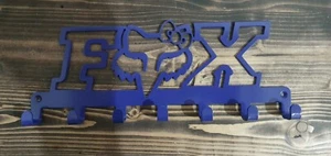 Purple Fox Key / Coat Holder Key Rack 3mm steel 7 hooks house keys Organiser - Picture 1 of 1