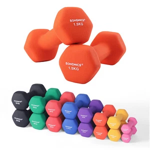 Hanteln 2er-Set Kurzhantel Gymnastikhantel Vinyl Fitness Aerobic Hantel SONGMICS - Bild 1 von 26