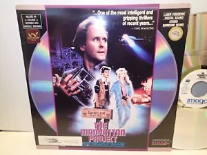 MANHATTAN PROJECT -DEADLY GAME- LASERDISC LD NEAR MINT - Picture 1 of 3