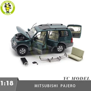 1/18 Mitsubishi PAJERO V73 YC MODEL Green Diecast Model Toy Car Gifts - Picture 1 of 21