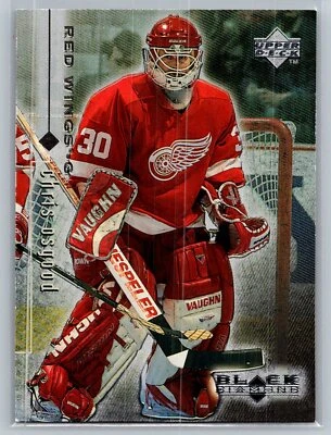 1998-99 Upper Deck Black Diamond Chris Osgood #32 Detroit Red Wings - Image 1 of 2