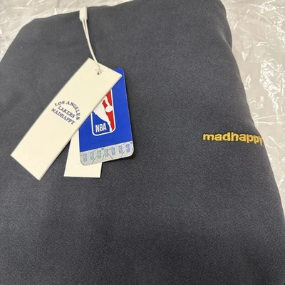 Sudadera con capucha polar Mad Happy Lakers Stars nueva sin usar con etiquetas talla XL unisex Foto 1 de 4