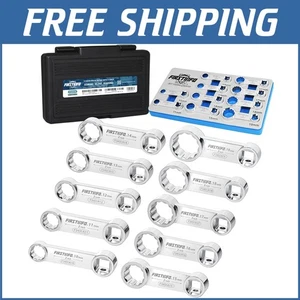 10-Piece 3/8-inch Torque Adapter Set with Chrome Vanadium Construction & Tray - Picture 1 of 8