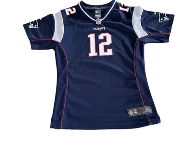 Camiseta Nike Juvenil Niñas New England Patriots Tom Brady Talla XL Foto 1 de 4