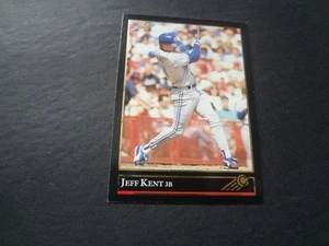 Leaf Black Gold 1992 Jeff Kent Rookie 445 RC SF Giants LA Dodgers Toronto NY Met - Imagen 1 de 2
