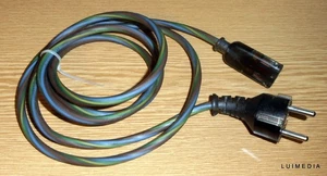 Original APPLE Stromkabel / Kaltgeräte-Kabel von Imac Sammler - Bild 1 von 4