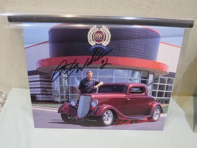 Nascar Rusty Wallace Autographed 8x10 Photo Cards, Qty 2 - Image 1 of 2