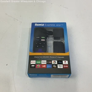 Roku Express Streaming Player +Remote w/ Accessories - IOB - Picture 1 of 4