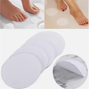 6Pcs Anti-slip Round Decals Stickers Pads Shower Treads Applique For Tub Safe UK - Picture 1 of 20
