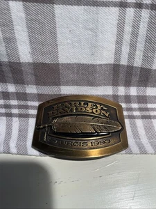 Harley Davidson Sturgis 1993 Belt - Picture 1 of 5